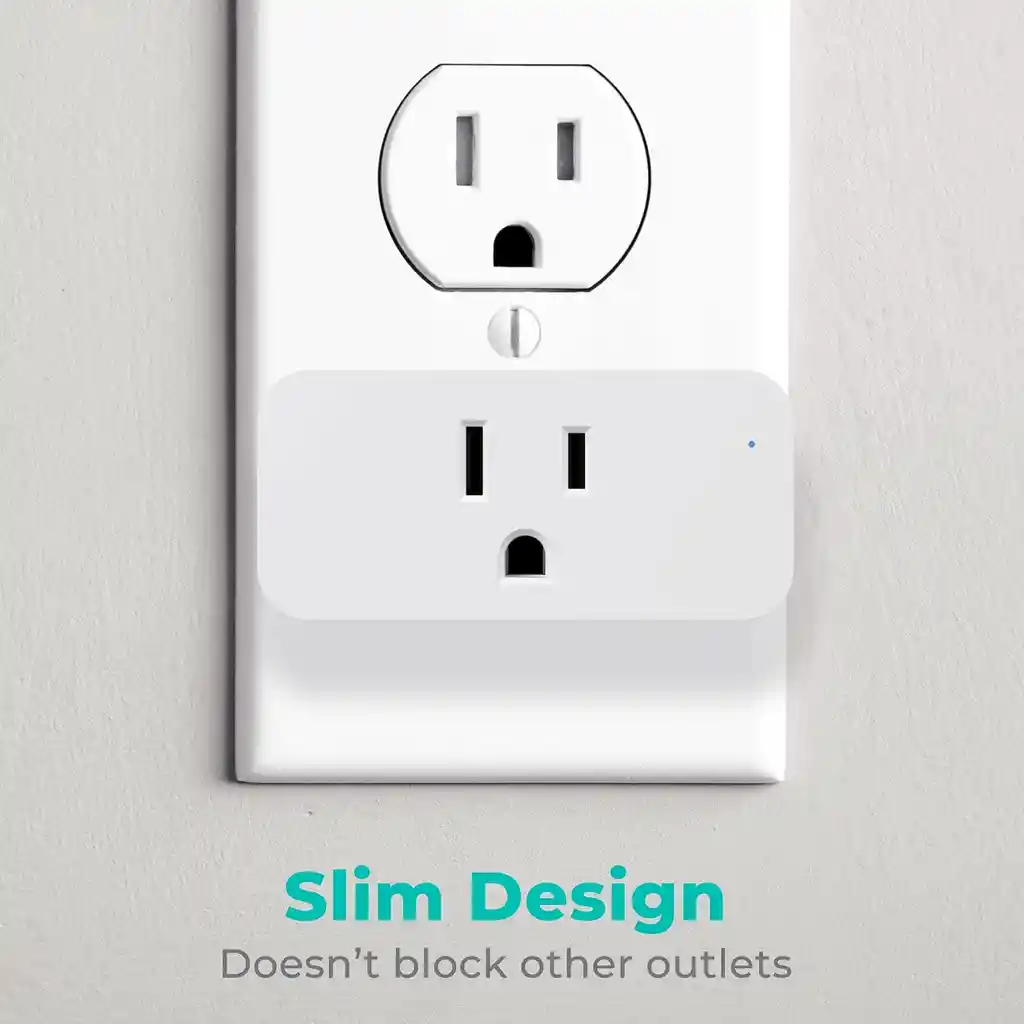 Enchufe Tomacorriente Inteligente Smart Plug Wifi Rectangulo