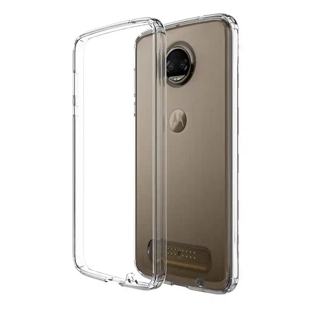 Estuche Para Celular Motorola Z2 Force Speck Presidio Transparente