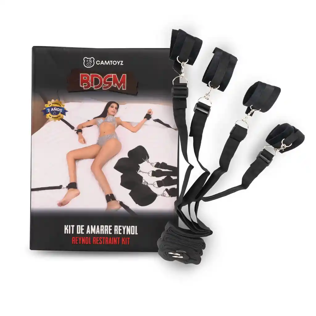 Kit De Amarre Para Cama Reynols Bdsm Sado