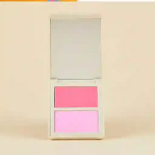 Rubor En Dúo Allure Crema Y Polvo Compacto Tono Pinkcrush Atenea Profesional