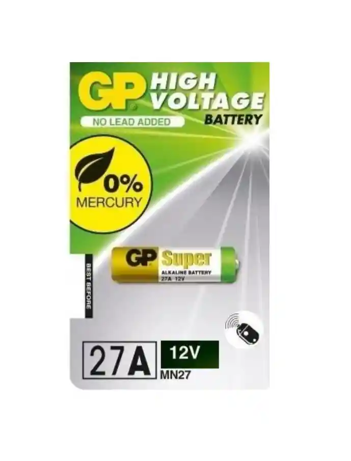 Bateria Pila Gp 27a 12v Alkalina