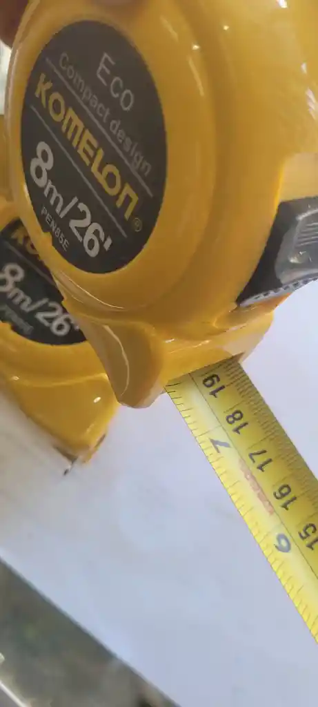 Flexometro O Metro Marca Komelon 8m Amarillo