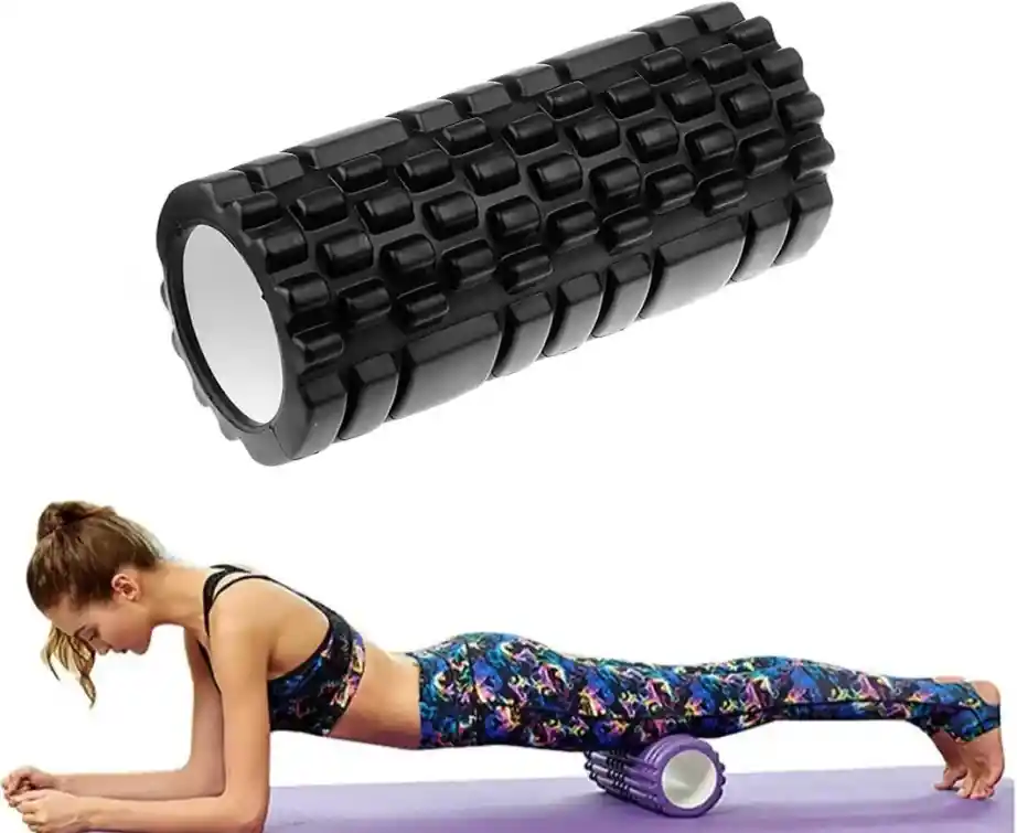 Rodillo Para Yoga/ Recuperaciòn/ Masajeador Funcional / Pilates /gym Fitness Largo 14*45cm