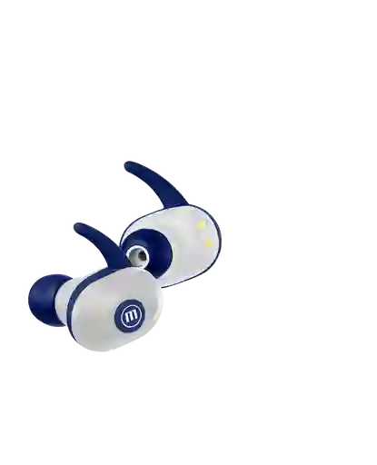 Audifo Mini Duo Maxell Tws Eb-btmini Bt Earbuds Bluwhite