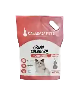 Calabaza Pets Arena Para Gatos Aroma Manzana 4.5 Kilos