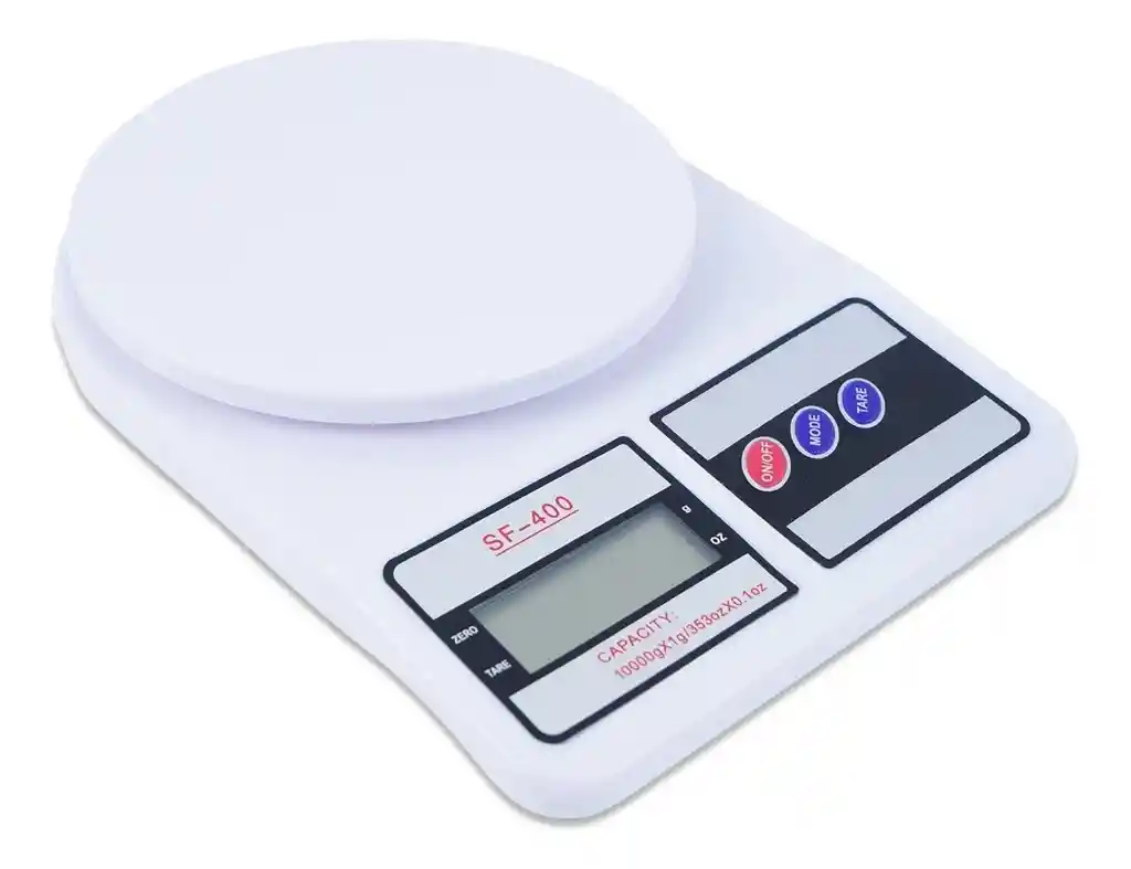 Balanza Gramera Báscula Cocina Digital Capacidad Hasta 10kg