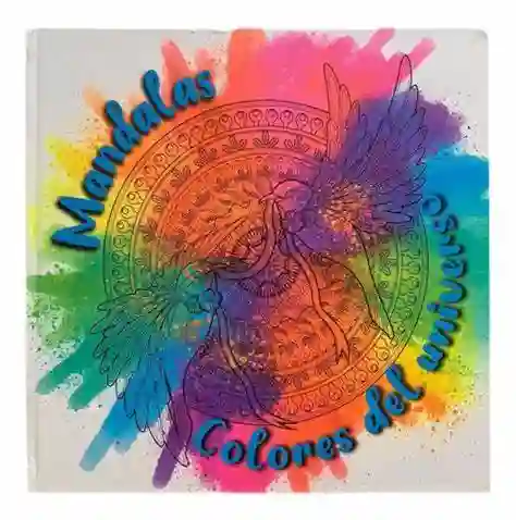 Libro De Mandalas Pasta Dura , Libro Para Colorear