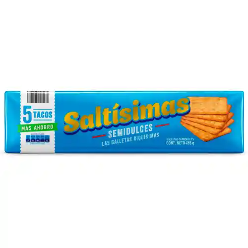 Saltisimas Galletas Taco Semidulce