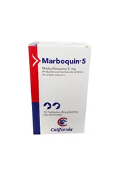 Marboquin 5mg X 10 Tabletas