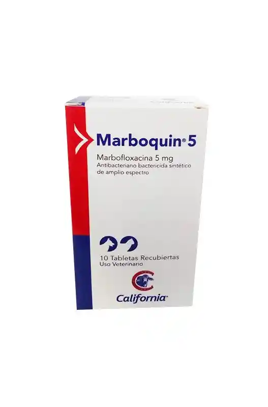 Marboquin 5mg X 10 Tabletas