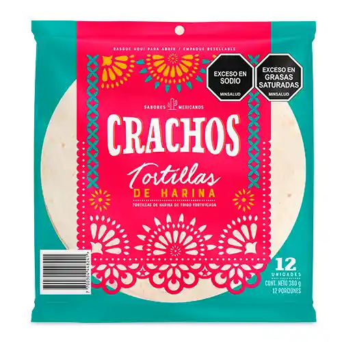 Crachos Tortilla Fajita