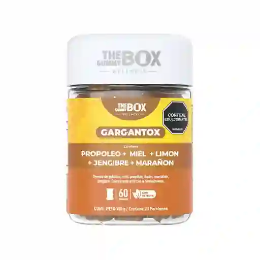 Gomas The Gummy Box Gargantox Frasco