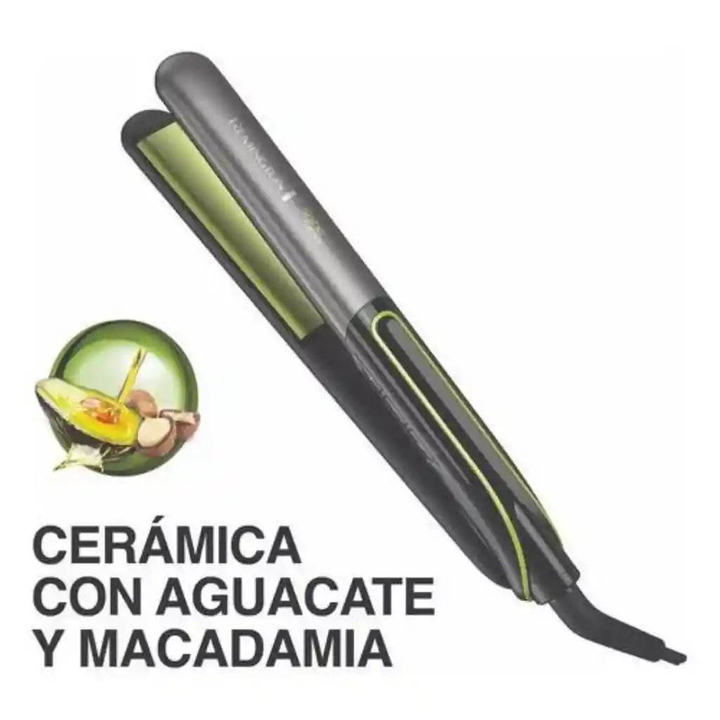 Plancha Remington Aguacate Y Macadamia S12a