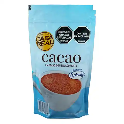 Casa Real Cacao En Polvo Splenda