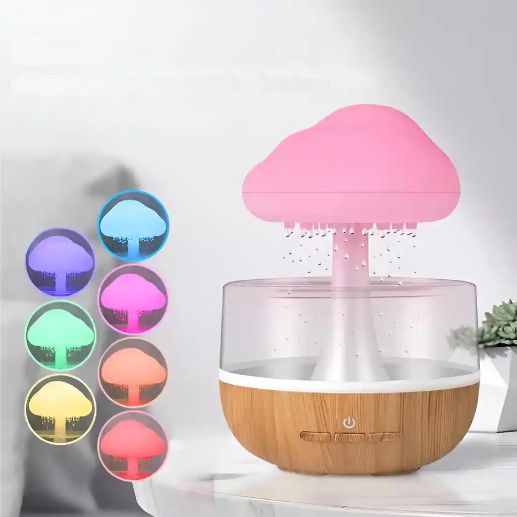 Humidificador Difusor De Aroma En Forma De Hongo, Humidificador De Aire