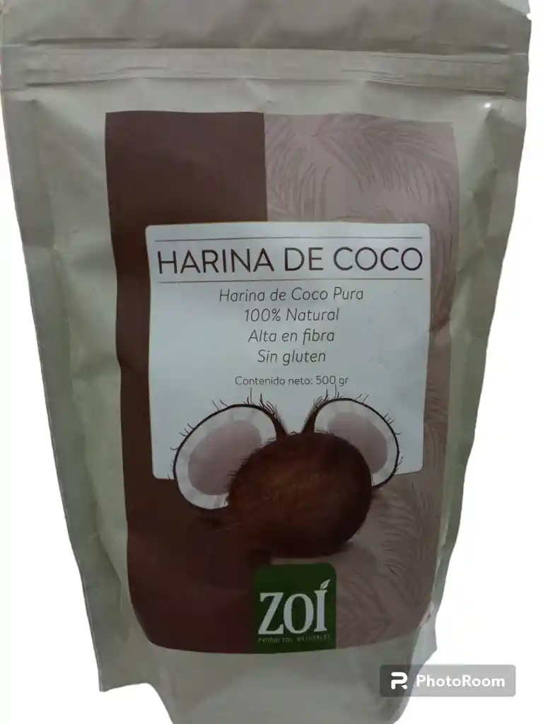 Harina De Coco Pura X 500 G