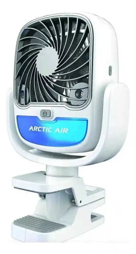 Ventilador Portátil Humidificador Con Base Y Agarre 360