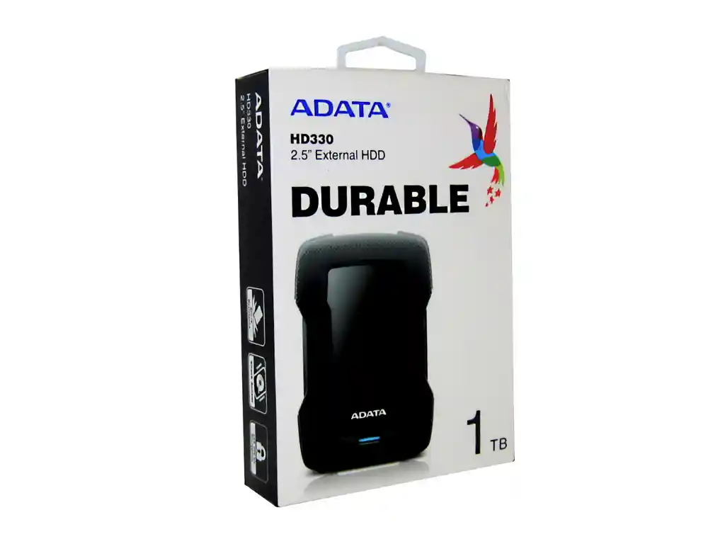 Disco Duro Extreno 1tb Adata Hd330 Negro