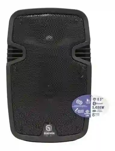 Parlante Vss2135 6.5" Sonivox Negro