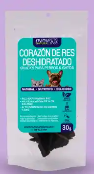 Snack Corazon De Res Deshidratado X 30 Gramos