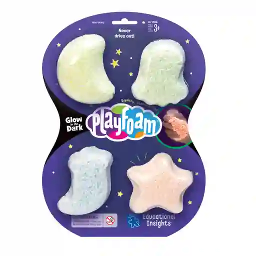 Playfoam Glow In The Dark 4-pack