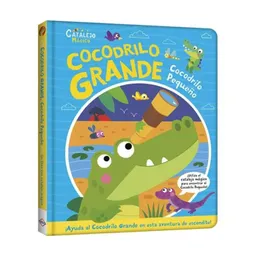 Libro Interactivo El Gran Cocodrilo Busca Y Encuentra Niños