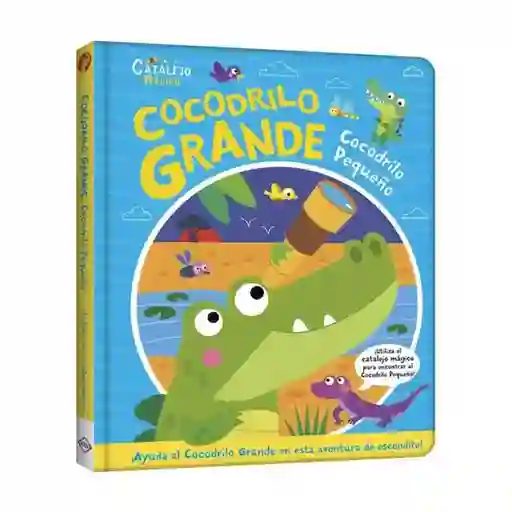 Libro Interactivo El Gran Cocodrilo Busca Y Encuentra Niños