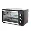 Horno Tostador Kalley K-he46l 1600w Negro Rostizadordorador