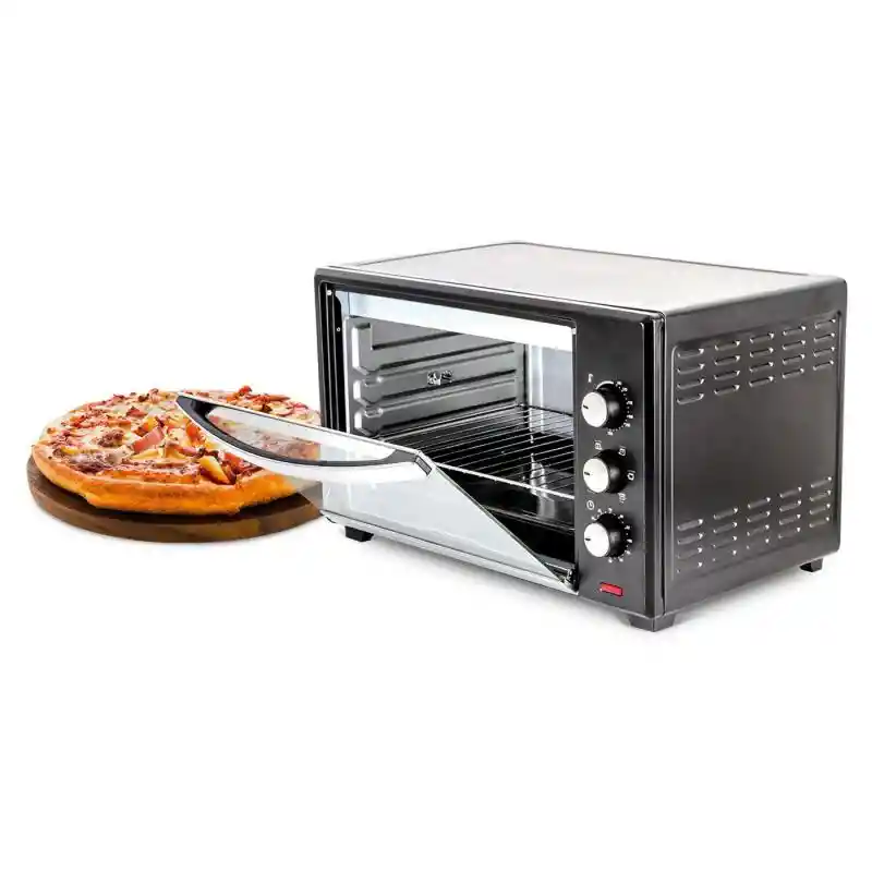 Horno Tostador Kalley K-he46l 1600w Negro Rostizadordorador