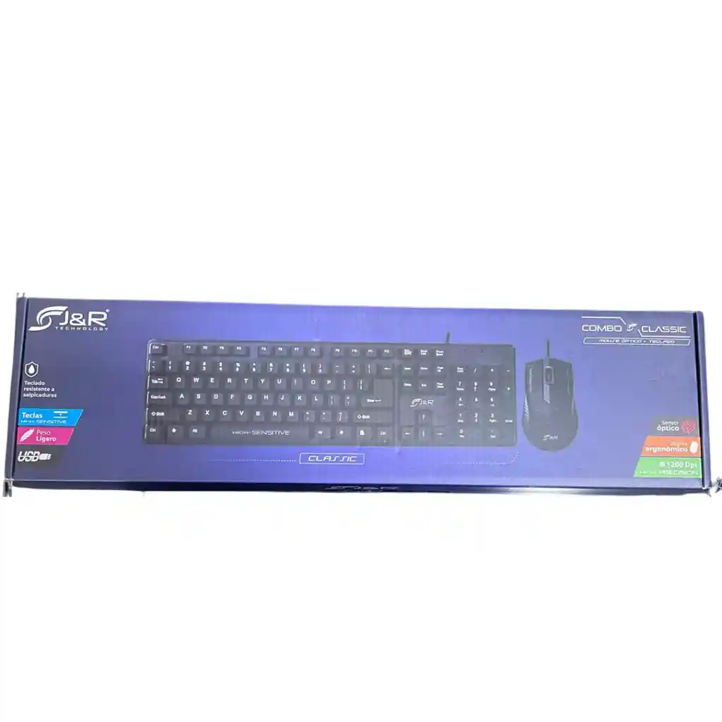 Combo Teclado + Mouse Para Pc Alambricos