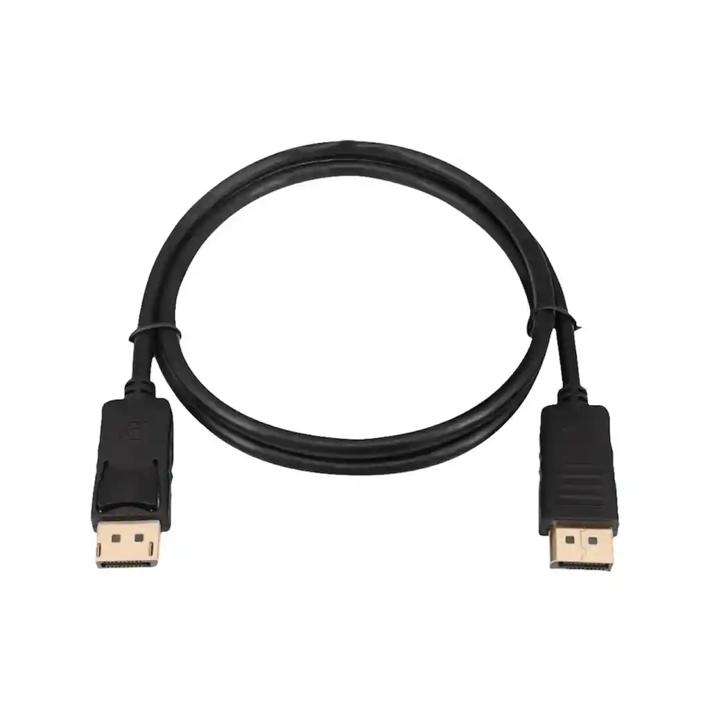 Cable 1.8m Convertidor Displayport A Displayport Hd 1080p Dp