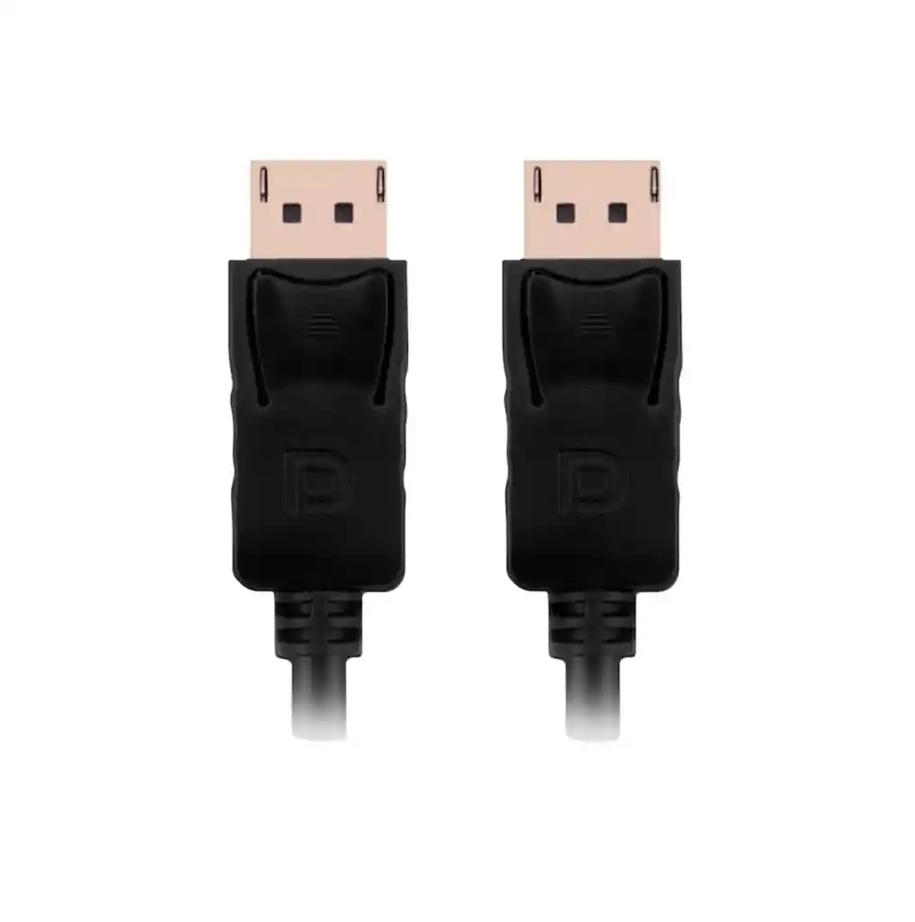 Cable 1.8m Convertidor Displayport A Displayport Hd 1080p Dp