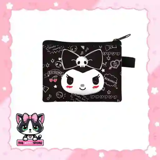 Monedero Kuromi Dark.