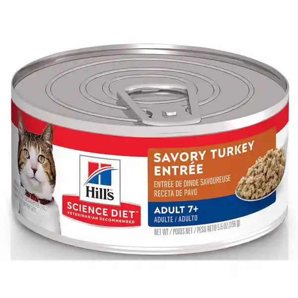 Lata Hills Para Gatos Senior Hills Mature Pavo 5.5 Oz Hills Lata Gatos Adulto 7+