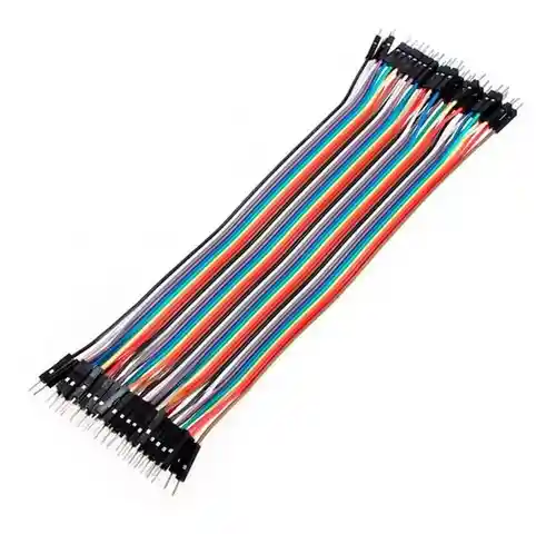 Cable Jumper M-m Dupont Arduino 20cm (40 Cables) Macho - Macho