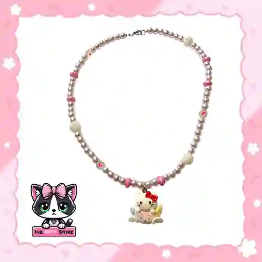 Collar Perlita Kitty Luna.