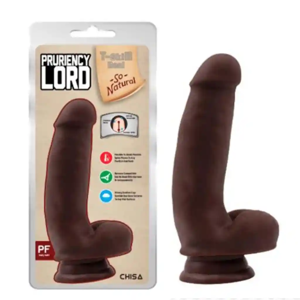 Dildo Pruriency Lord Brown 18 Cm