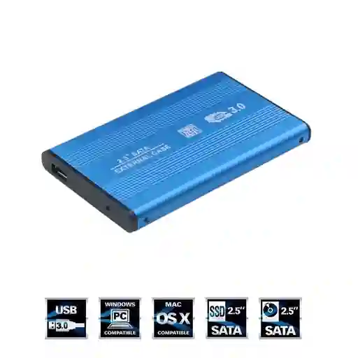 Caja Externa Para Disco Duro Portátil Sata 2.5 A Usb 3.0