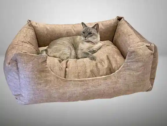 Cama Para Mascotas Anti Rasguño Diván Talla S
