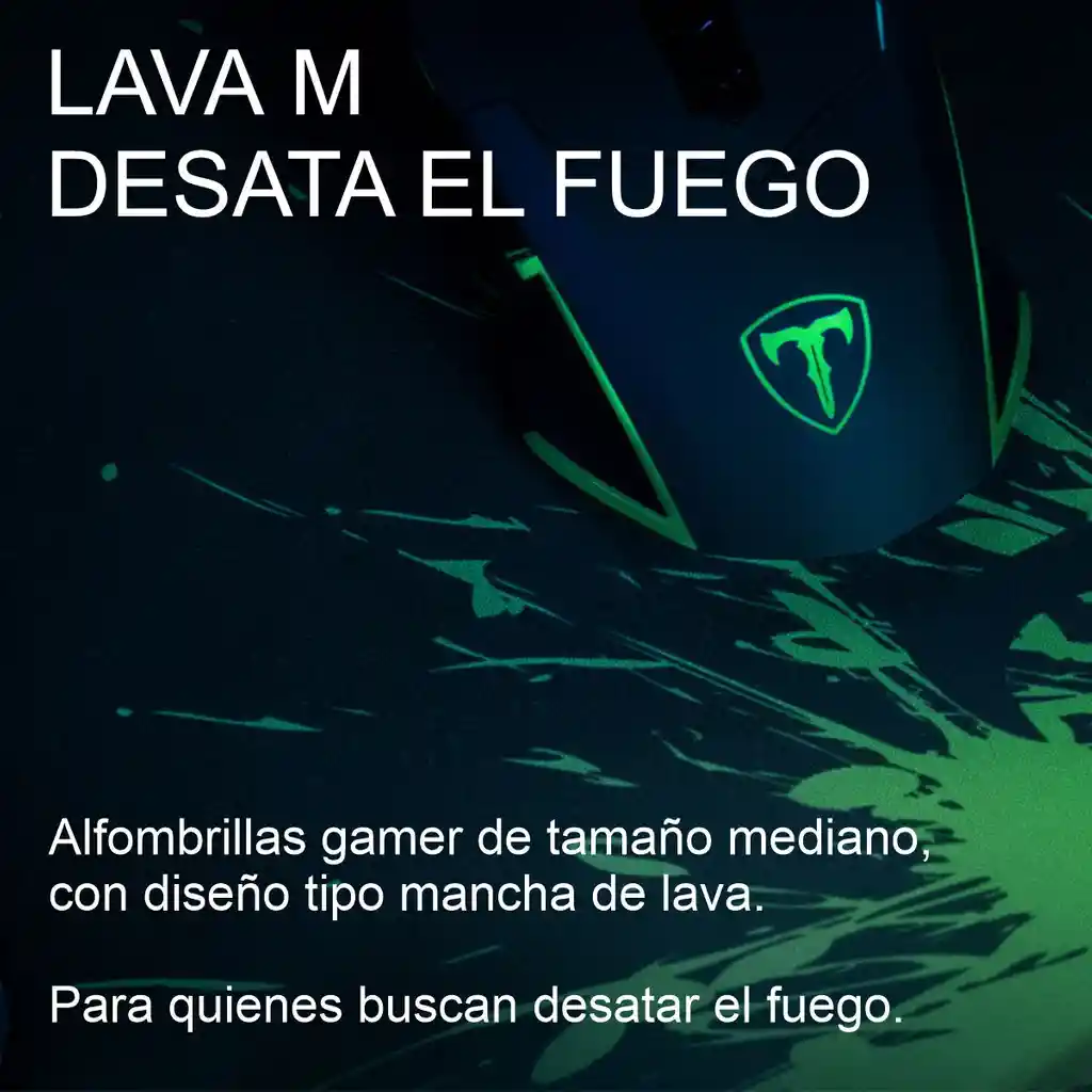 T-dagger T-tmp200 Lava M Pad Mouse Gamer Medium 360x300x3mm
