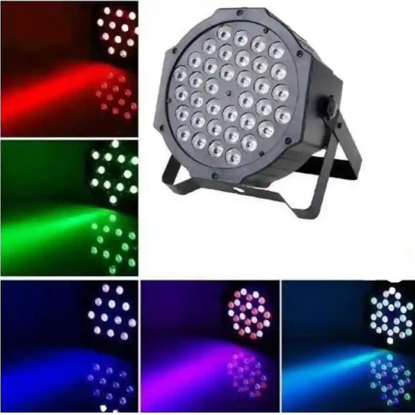 Luz Para Bar O Discoteca Dmx 36 Led Activada Por Sonido Dj