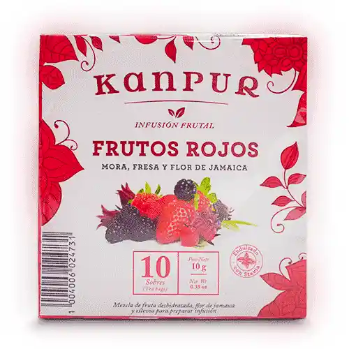 Kanpur Infusión Frutal Frutos Rojos