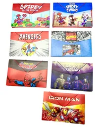 Carpeta Fuelle Plastica Para Niño Universo Marvel 221-003 Primavera