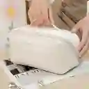 Cosmetiquera Bolsa De Cosmeticos De Viaje De Gran Capacidad Para Mujeres, Bolsa De Maquillaje De Piel Sintetica Para Viajes