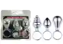 Plug Anal Anillo Acostumbrador Anal Set *3