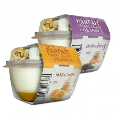 Latti Parfait Yogurt Griego + Granola Sabor Maracuya