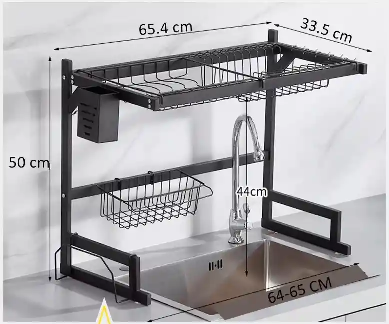 Escurridor De Platos Platero Metalico Organizador Lavaplatos