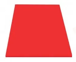 Foamy Liso 1/2 Medio Pliego Rojo