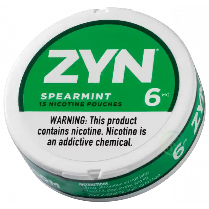 Zyn Parches De Nicotina - Spearmint 6mg