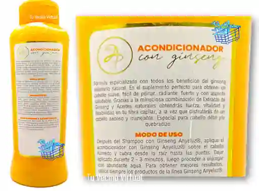 Acondicionador Con Ginseng Anyeluz